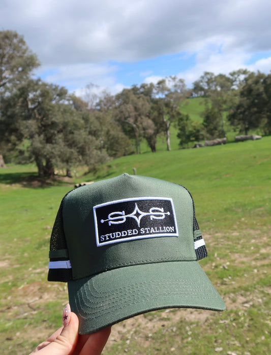 GREEN TRUCKER CAP