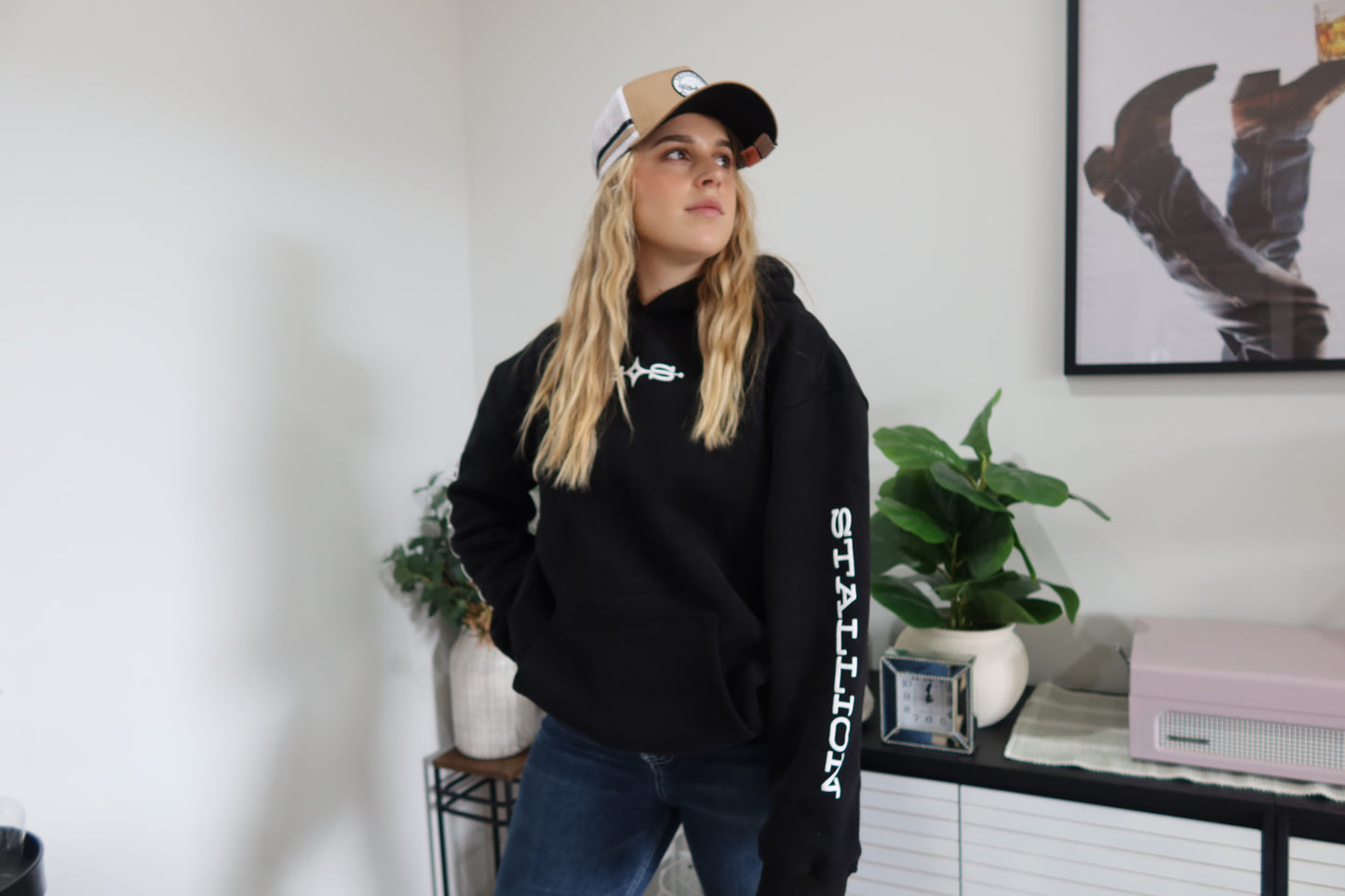 Black SS Hoodie