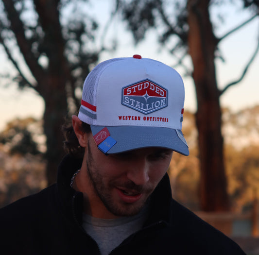 Blue/Red/White Roadhouse Cap