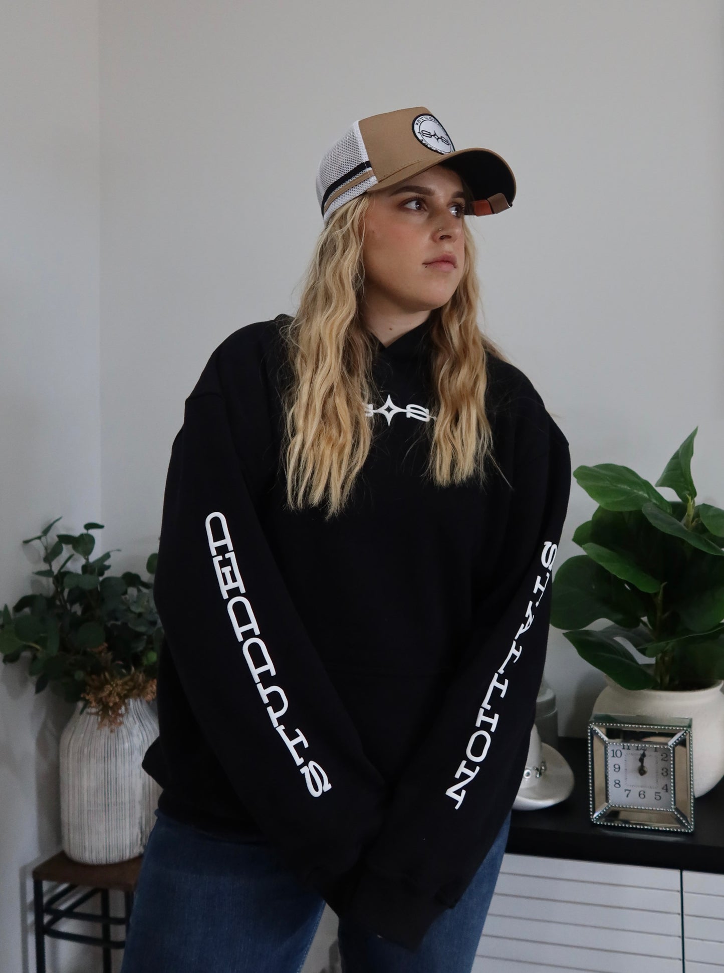 Black SS Hoodie