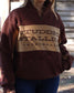 Quarter Mile Jumper Dark Brown/Light Brown