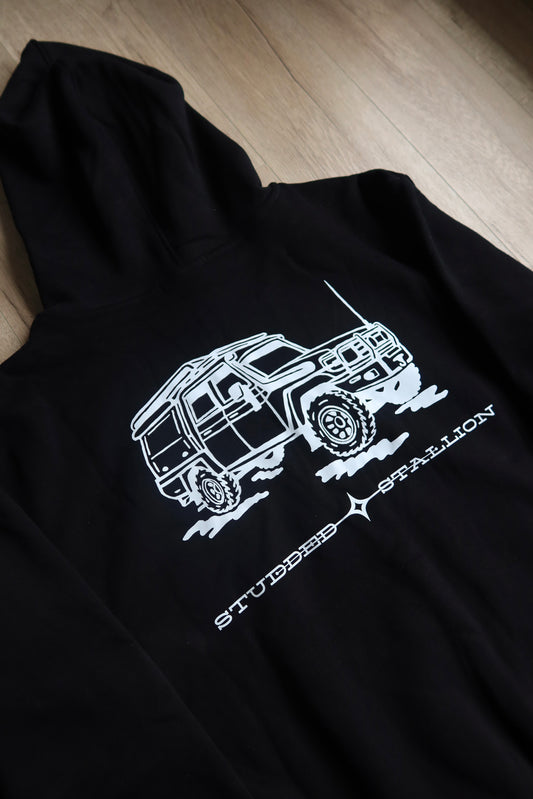 CRUSSA V2 Black Hoodie