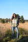 Quarter Mile Jumper Green/Grey
